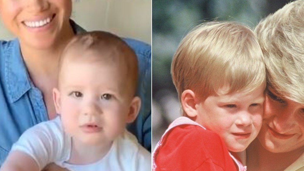 Baby Archie and Prince Harry