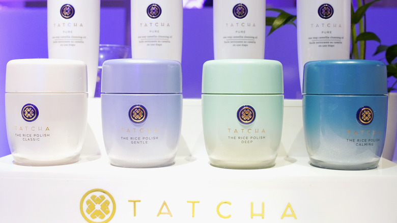 Tatcha skincare products