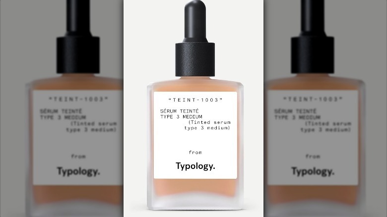 Bottle of Typology Tinted Serum in Medium