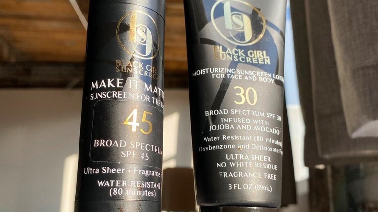 Black Girl Sunscreen products