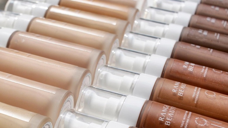 Range Beauty foundations