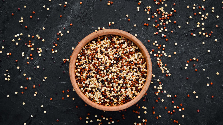 bowl of quinoa