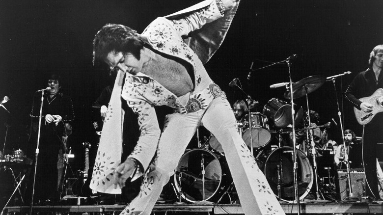 Elvis Presley white jumpsuit