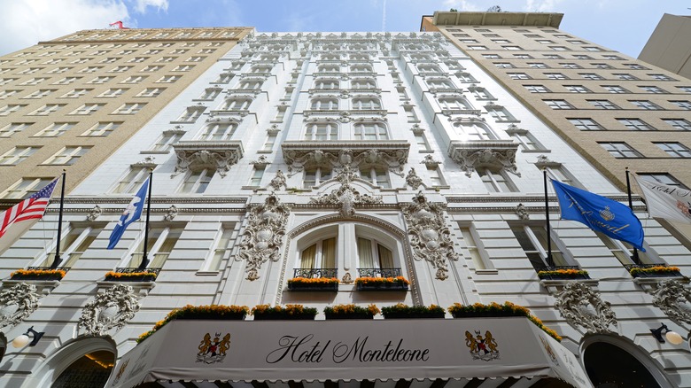 exterior of Hotel Monteleone in New Orleans