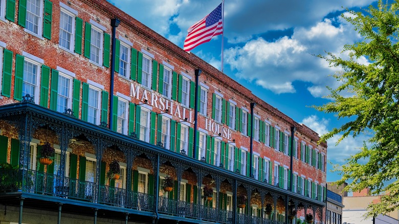 The Marshall House in Savannah, Georgia