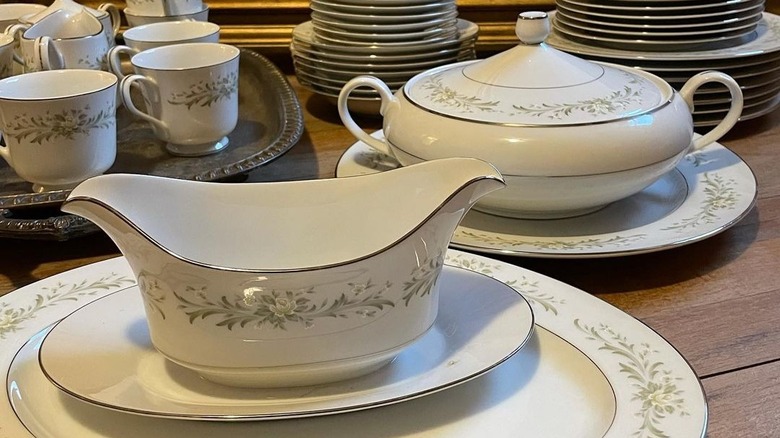 Vintage fine china dinnerware 