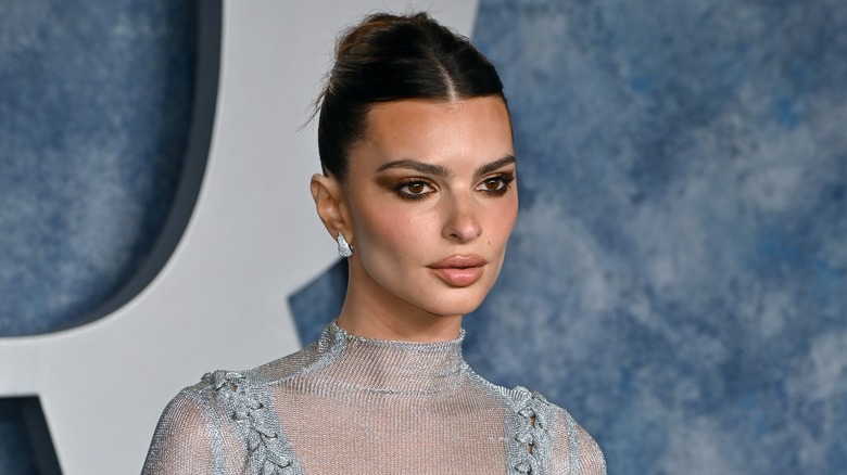 Emily Ratajkowski on the red carpet