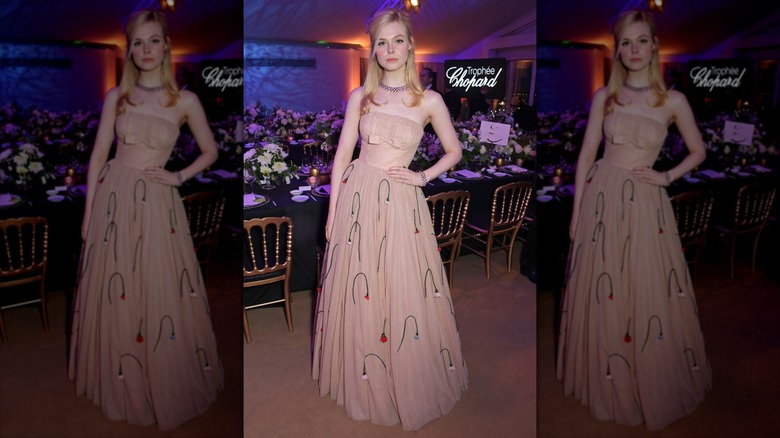 Elle Fanning at the Cannes Film Festival