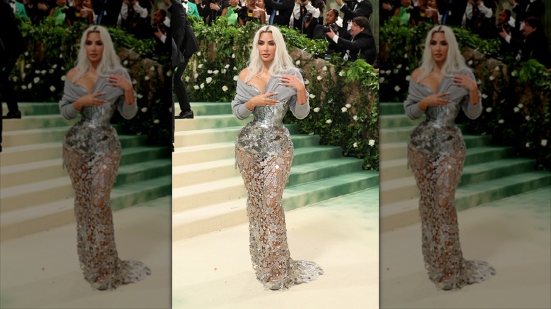 Kim Kardashian at the Met Gala