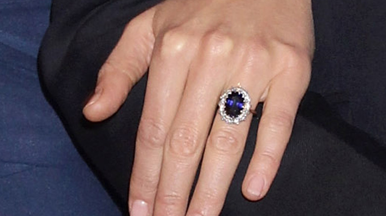 Princess Catherine sapphire engagement ring