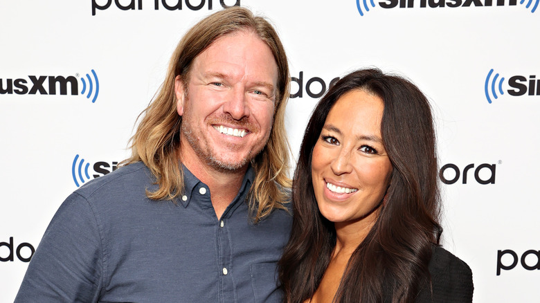 Chip and Joanna Gaines smiling