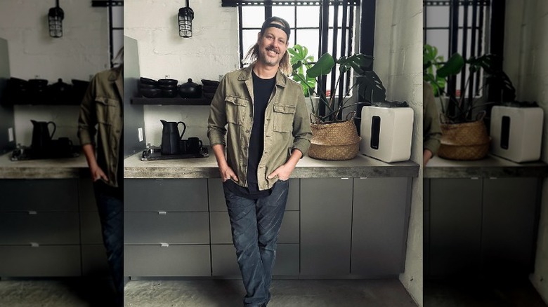 Steve Ford smiling in kitchen