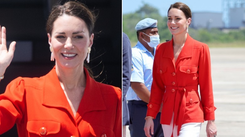 Kate Middleton in vintage Yves Saint Laurent