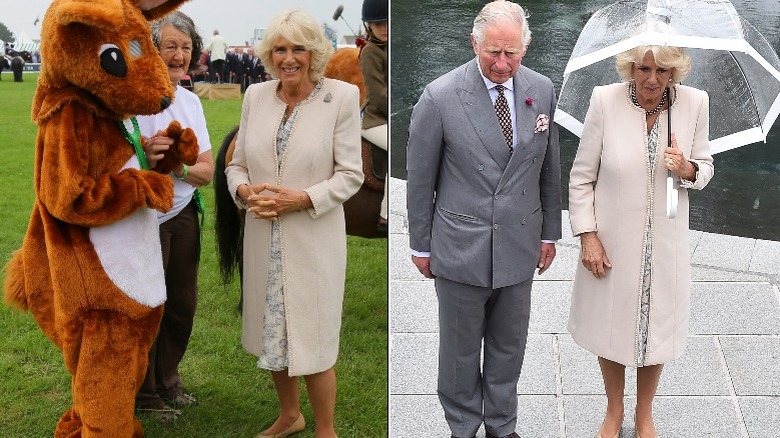 Camilla Parker Bowles smiling