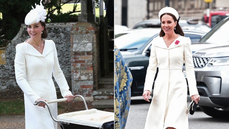 Kate Middleton in white