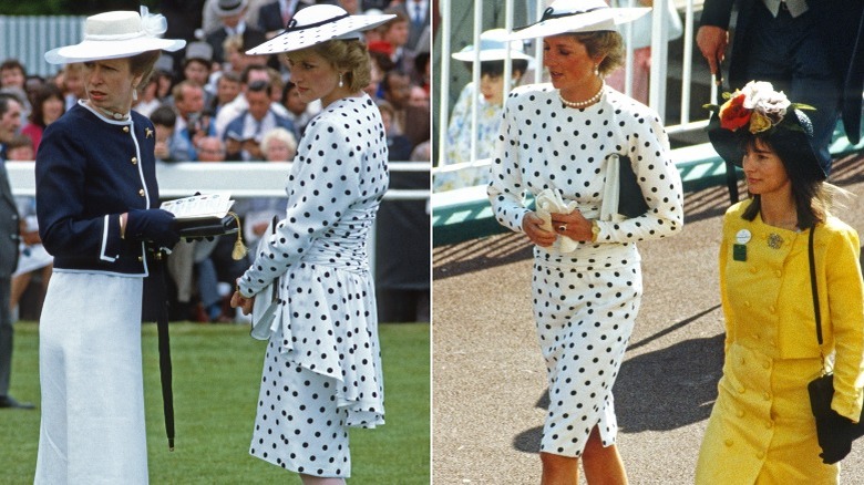 Princess Diana standing