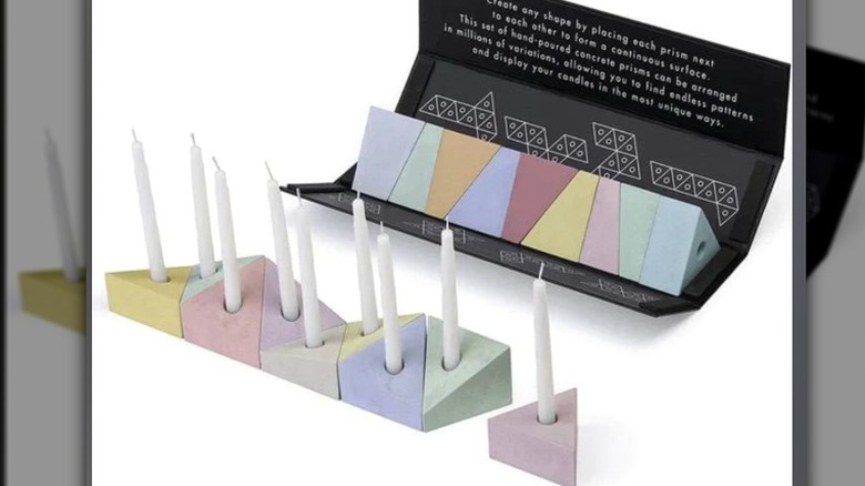 Prisms menorah