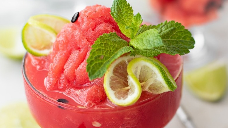 watermelon slushy for summer