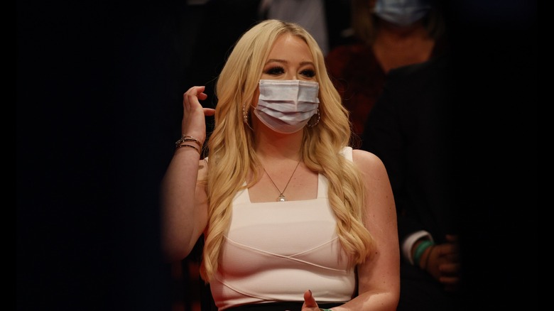 Tiffany Trump at a debate in 2020