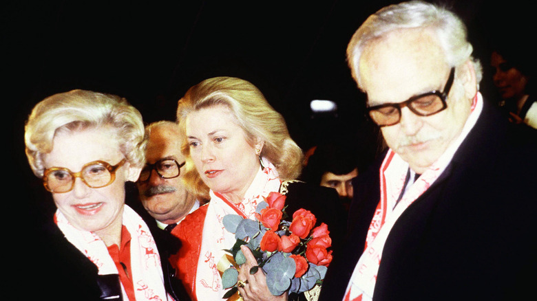 Princess Antoinette, Grace Kelly, & Prince Rainier older