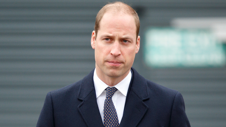 Prince William frowning 