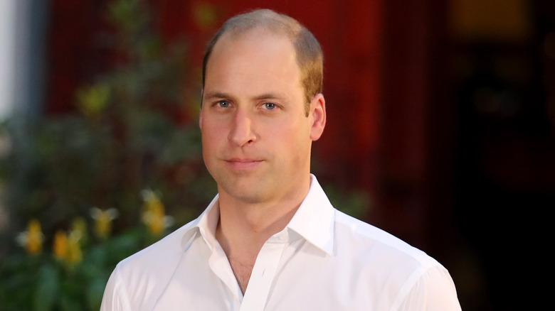 Prince William frowning 