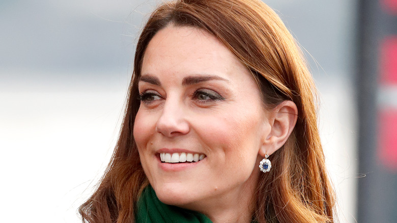 Kate Diana sapphire earrings 