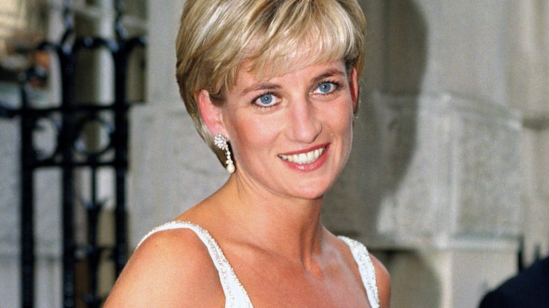 Princess Diana smiling