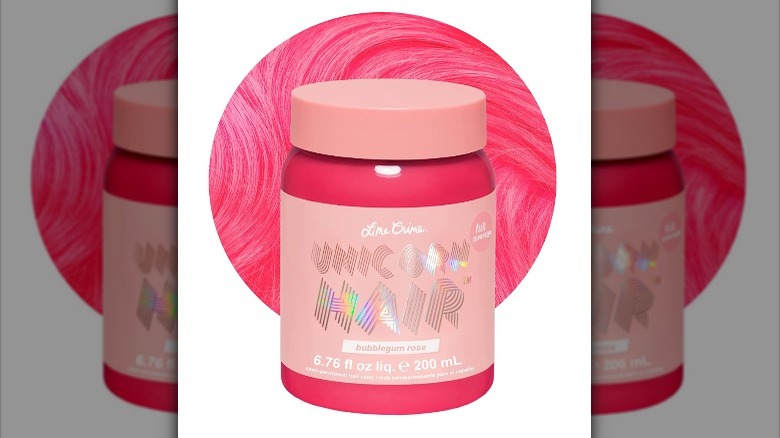 Lime Crime Unicorn hair color