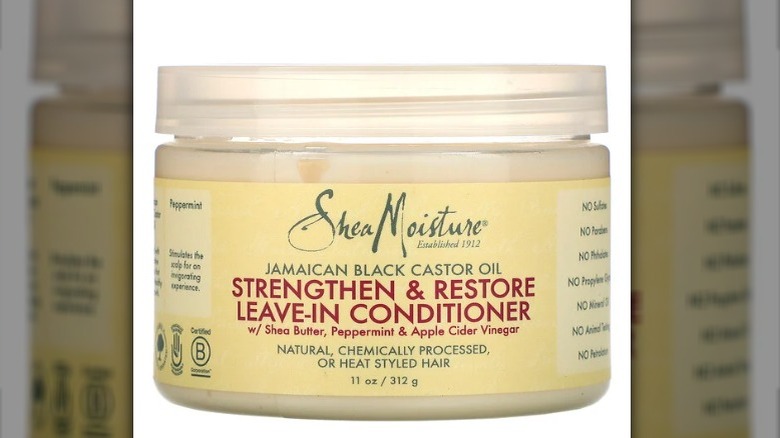  SheaMoisture Jamaican Black Castor Oil Strengthen & Grow Leave-In Conditioner