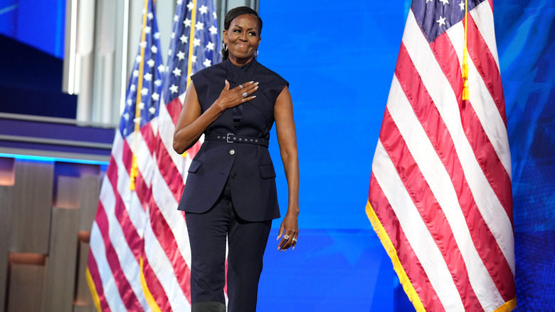 Michelle Obama posing