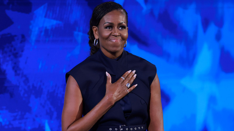 Michelle Obama posing 