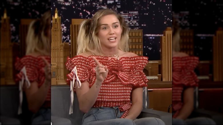 Miley Cyrus on "Jimmy Fallon"