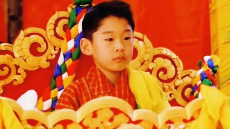 Prince Jigme at ceremony