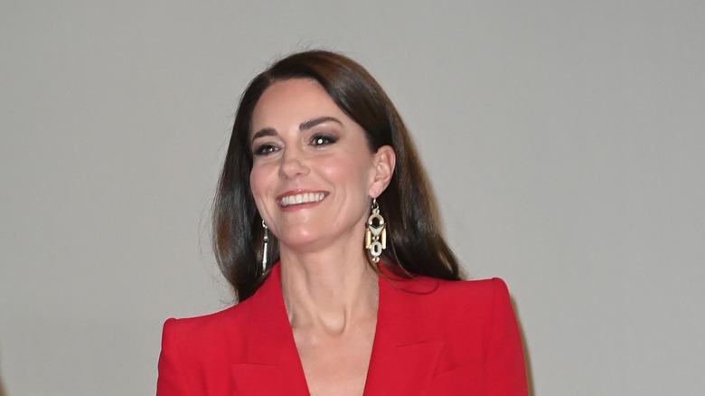 Princess Catherine smiling