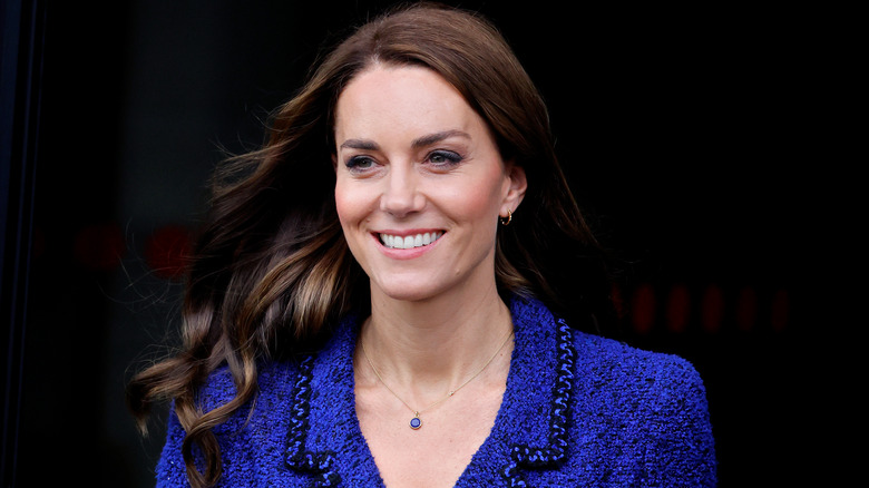 Princess Catherine smiling