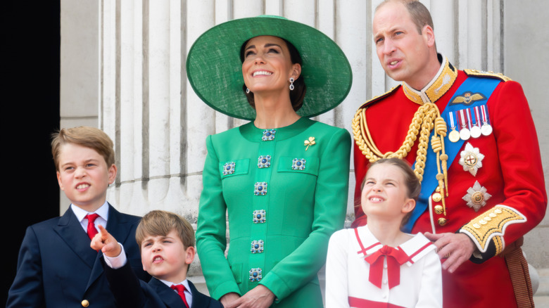 The Waleses at Trooping the Colour