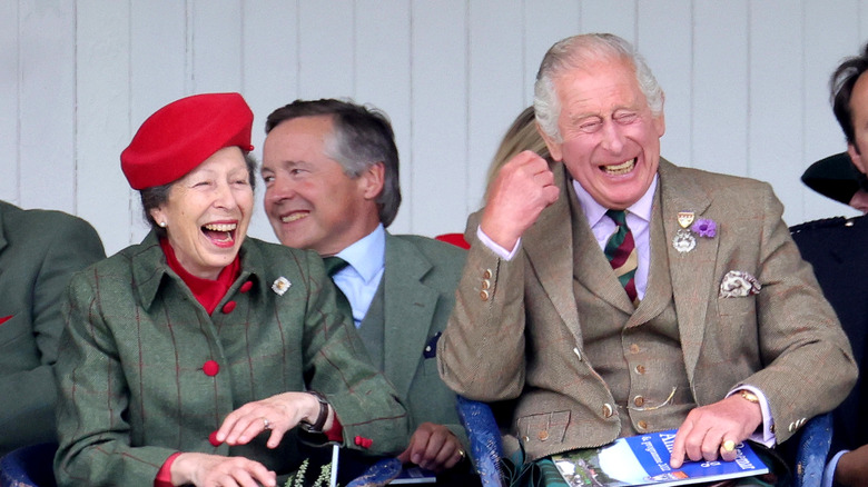 Charles and Anne laughing 