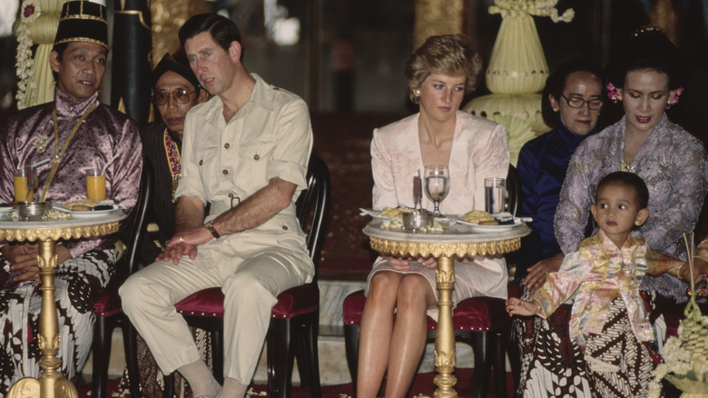 Charles and Diana in Yogyakarta