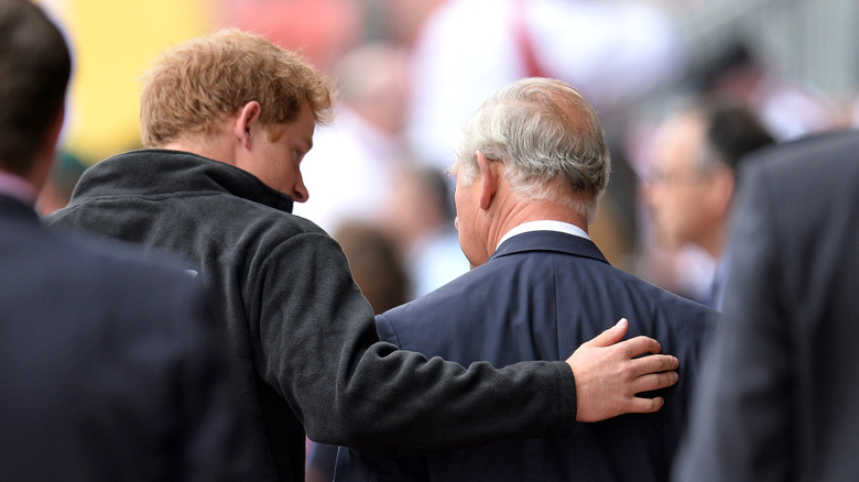 Harry and Charles at the 2014 invictus games 