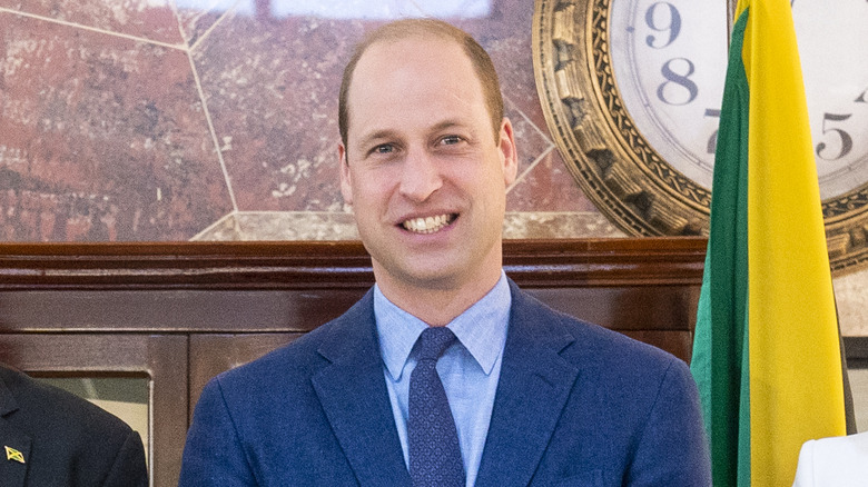 Prince William smiling