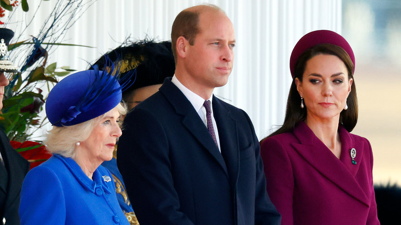 Camilla and Kate at royal pavilion 