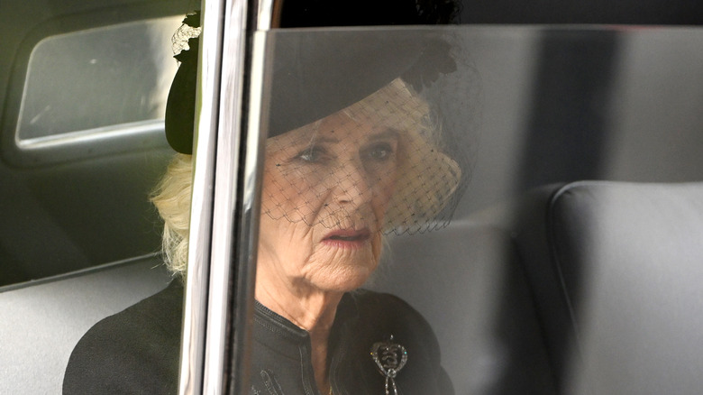 Camilla at the queen's funeral 