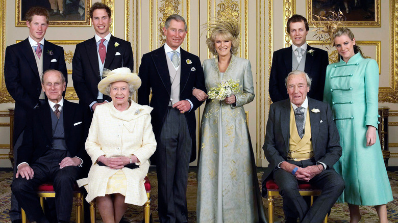 Charles and Camilla wedding day portrait 