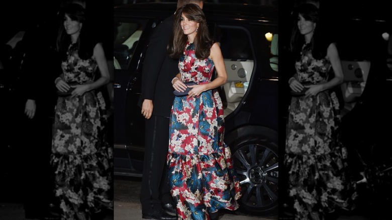 Kate Middleton floral Erdem dress