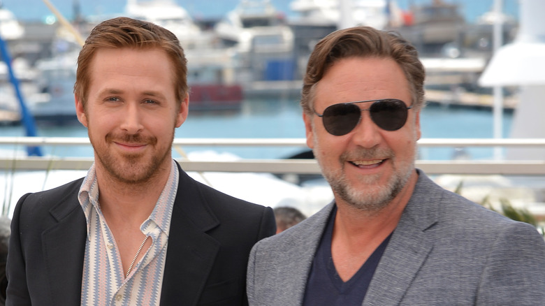 Ryan Gosling and Russell Crowe