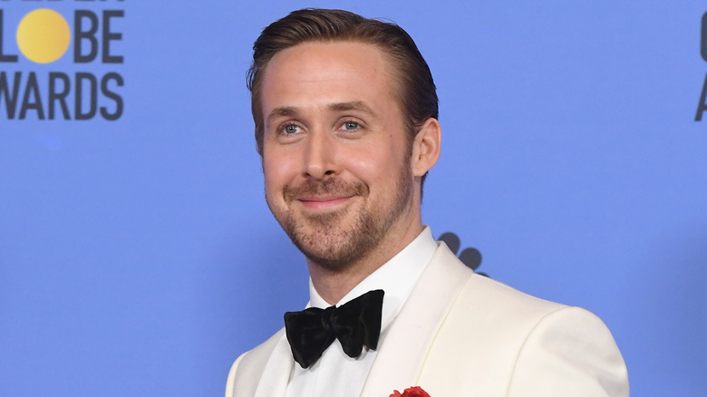 Ryan Gosling smiling