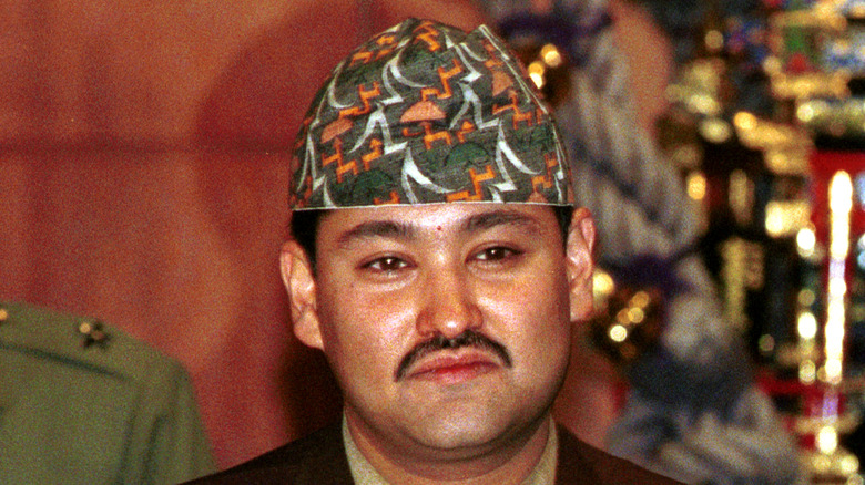 Crown Prince Dipendra at an event 