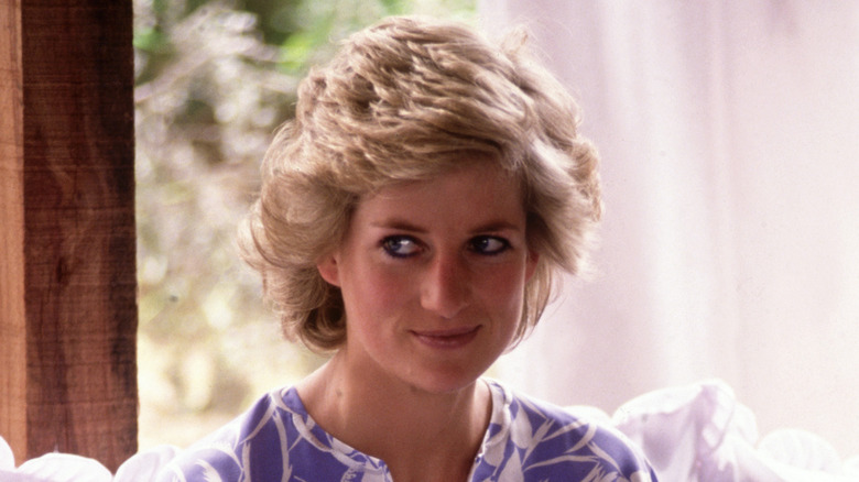 Princess Diana at an event 