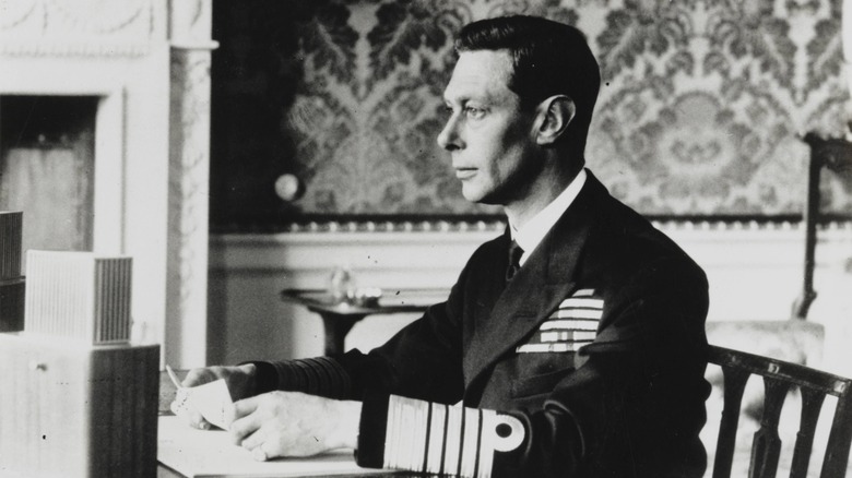 King George VI at an event 